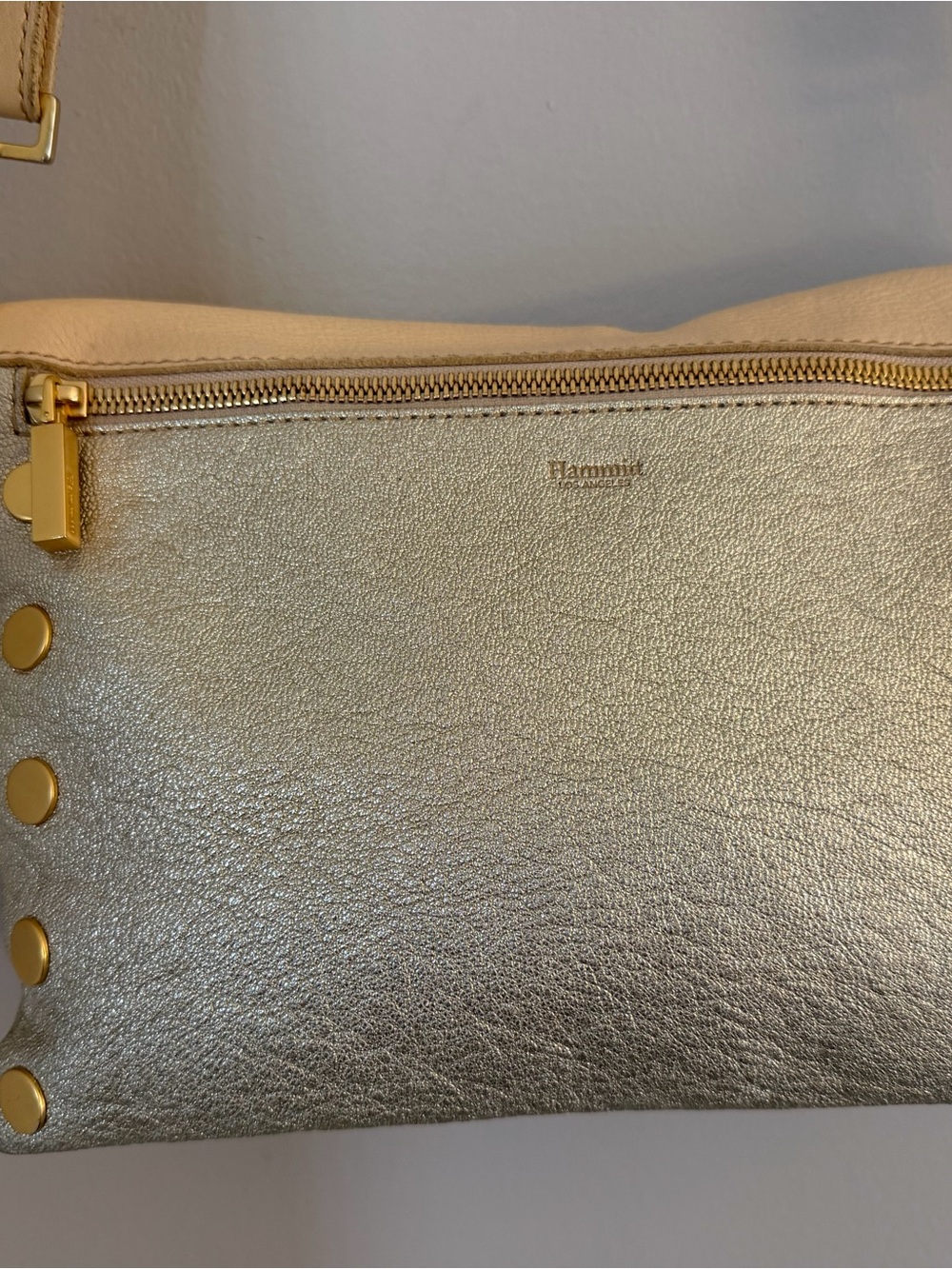 Hammitt Dillon Reversable Crossbody Pewter - Picture 4 of 14
